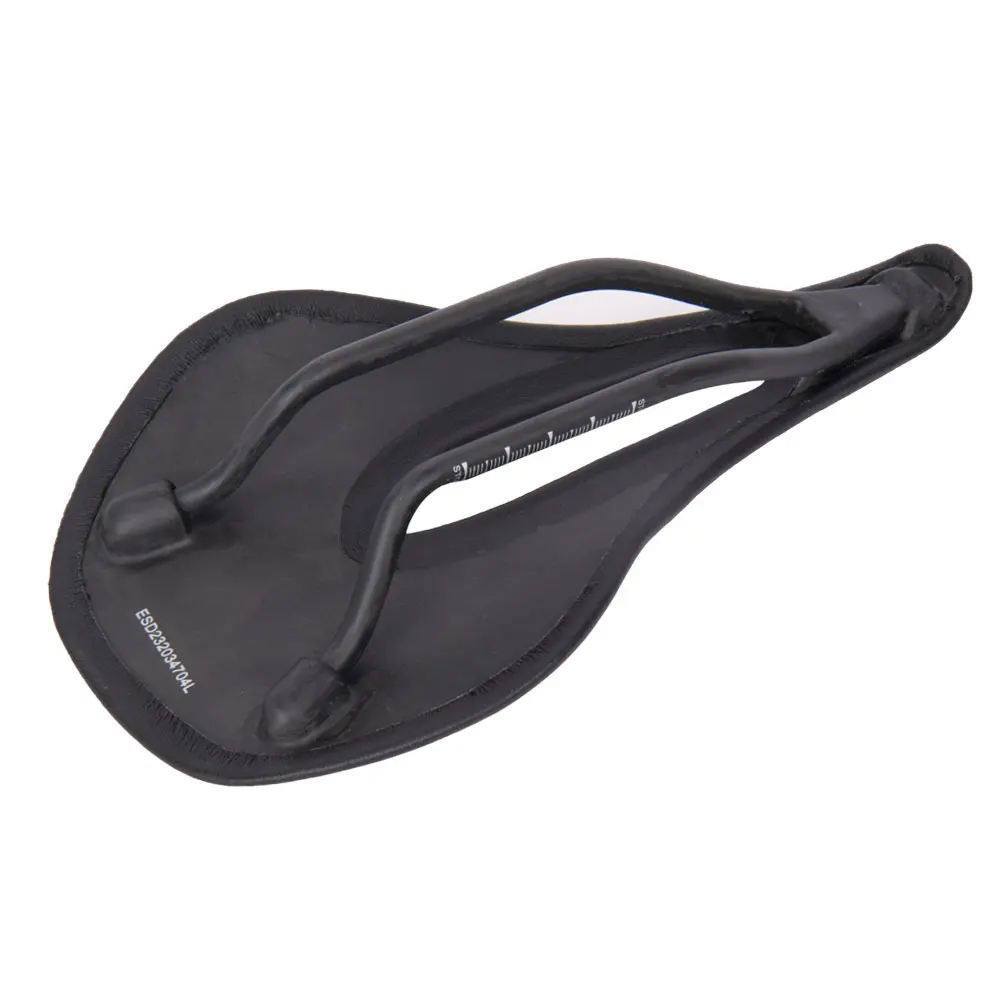 Elita one mtb/road bike saddle 240*155mm carbon fiber super light leather 98g