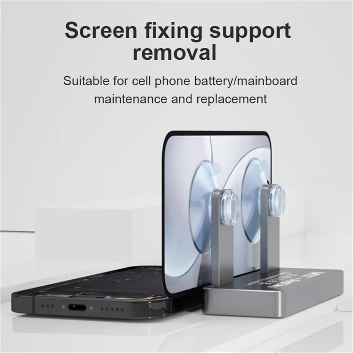 Gigantische Stabiliteit Ondersteuning Houder Voor Mobiele Telefoon Reparatie Sterke Zuig Lcd Batterij Moederbord Reparatie Tool