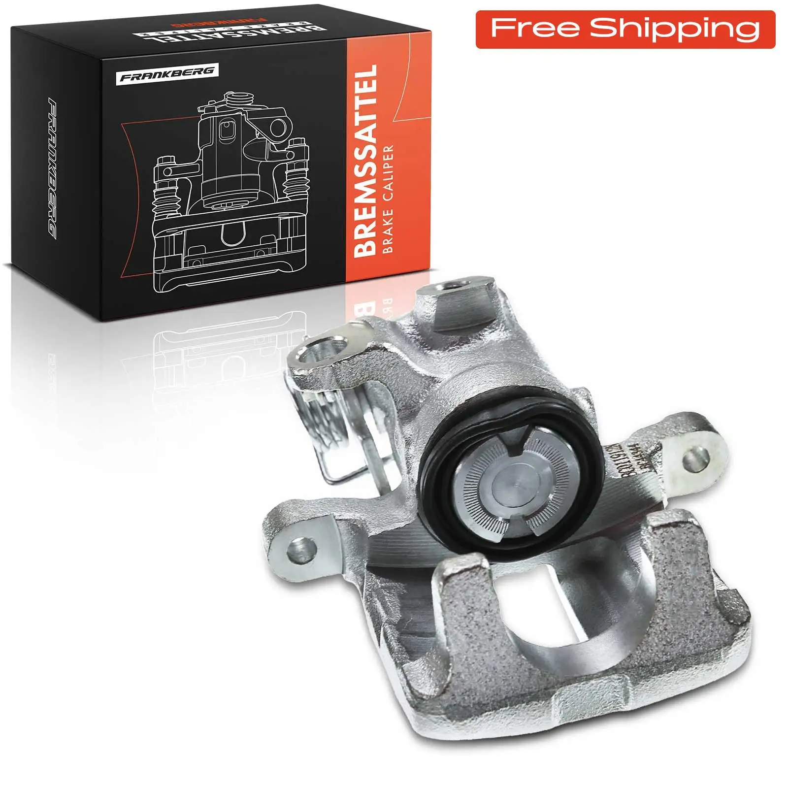 Frankberg 1x Bremssattel Hinterachse Rechts für Audi 100 80 90 Cabriolet Coupe 19-B1456 443615424A 341873