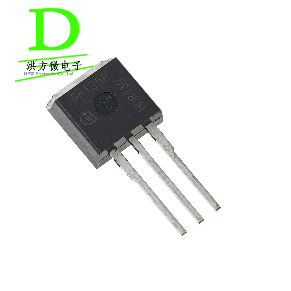 New and Original N-channel MOSFET 650V 25A IPI60R125CP TO-262 screen printing 6R125 IPI60R125CPXKSA1