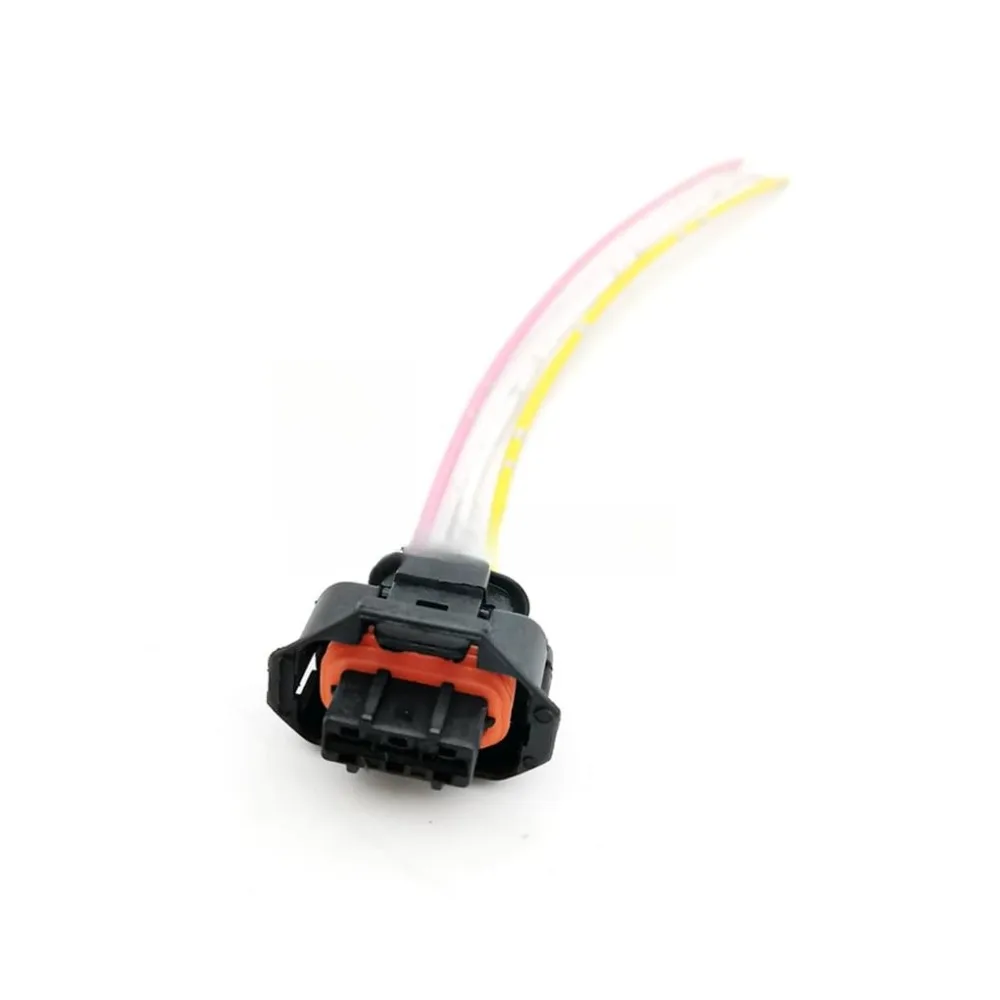 For 3-Pin Female Plug Diesel High-Pressure Common Rail Sensor, Crankshaft Position Sensor, Intake Pressure Plug - Compatible wit