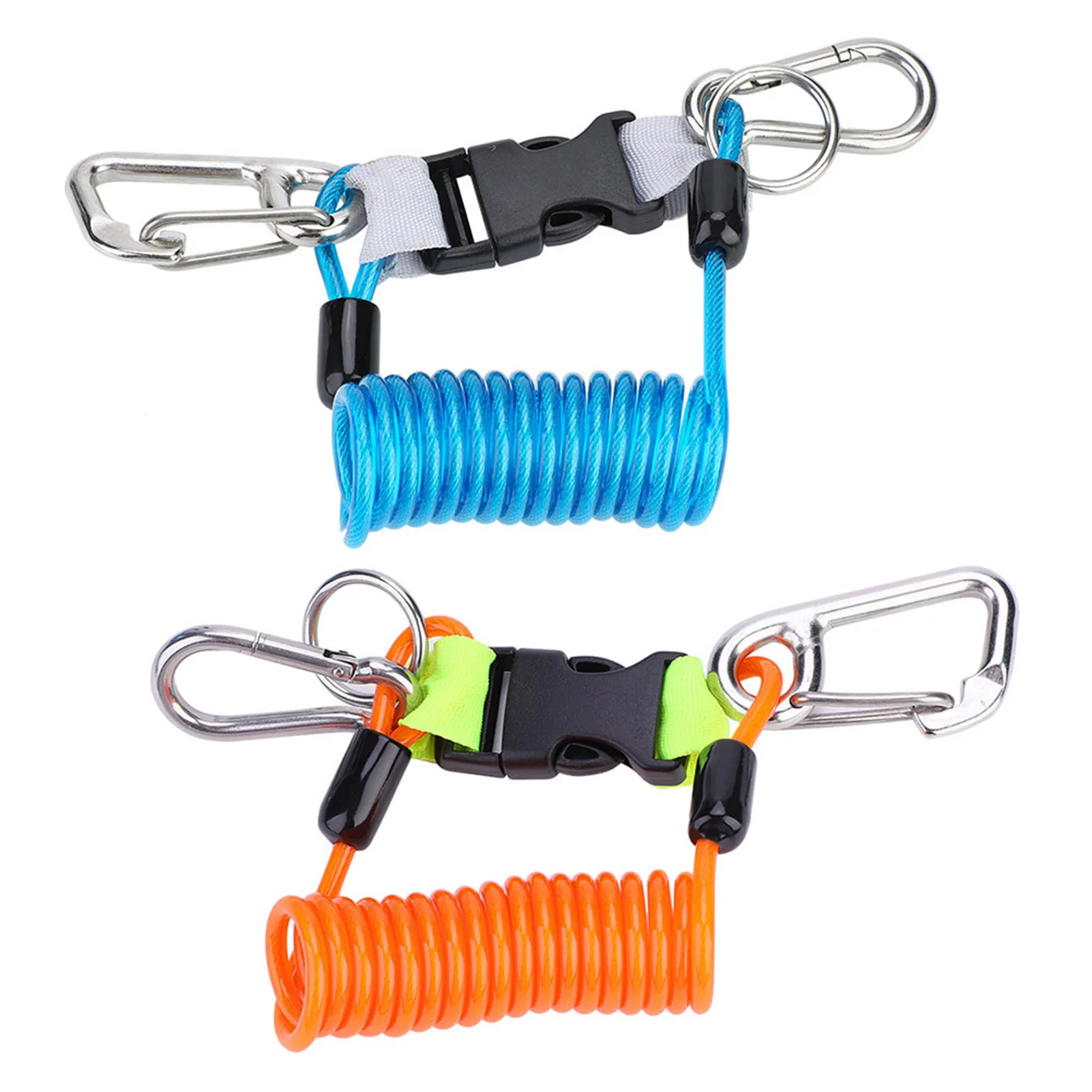 حبل الطوارئ لملف الغوص يحافظ على الغوص ضد فقدان ملف الربيع أداة الطوارئ الآمنة مع حبل أمان سريع التحرير #2