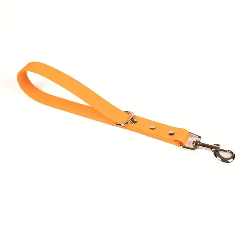 Short Dog Leash PVC Dogs Leash 30cm For Large Dog Training Walking Easy Clean Waterproof Leash Dogs Traction Rope Pet Chain