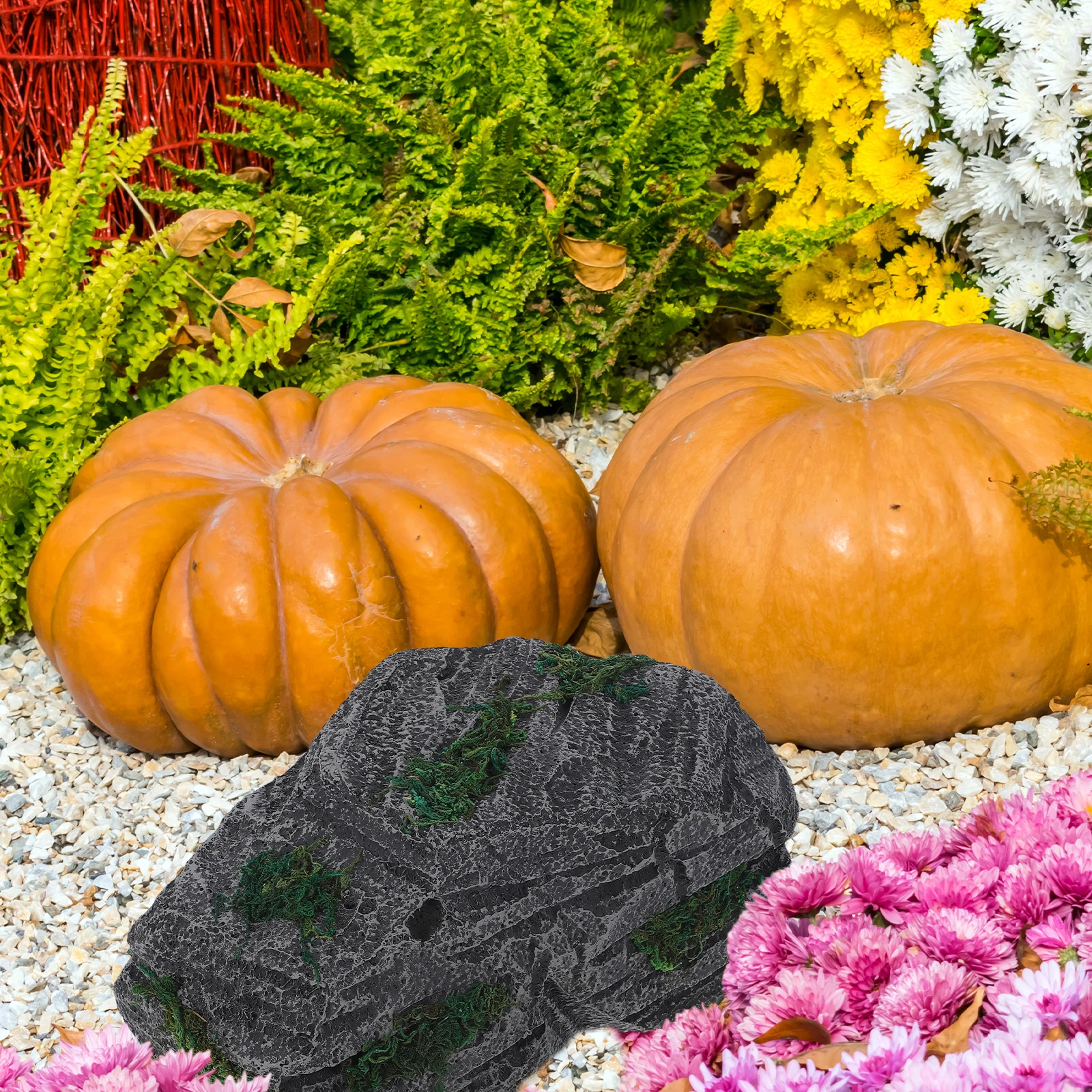 

Lightweight Fake Stone Ornament for DIY Home Garden Decor Artificial Rocks for Terrarium Tank Stone Decoration Landscape Props