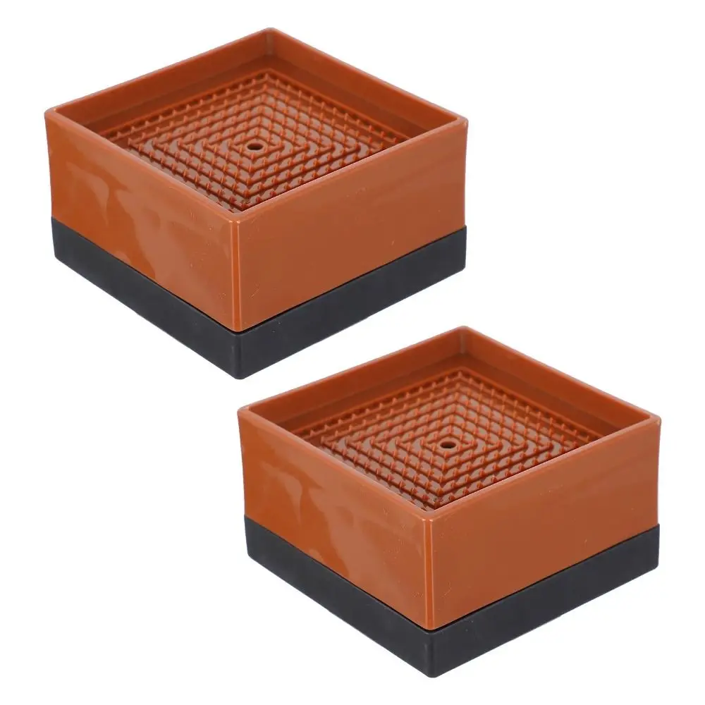 Verstelbare meubelvoetkussen Bureauliften Chocoladevorm Bed Meubelverhoger Schokabsorptie Antislip tafel Stoelsteun
