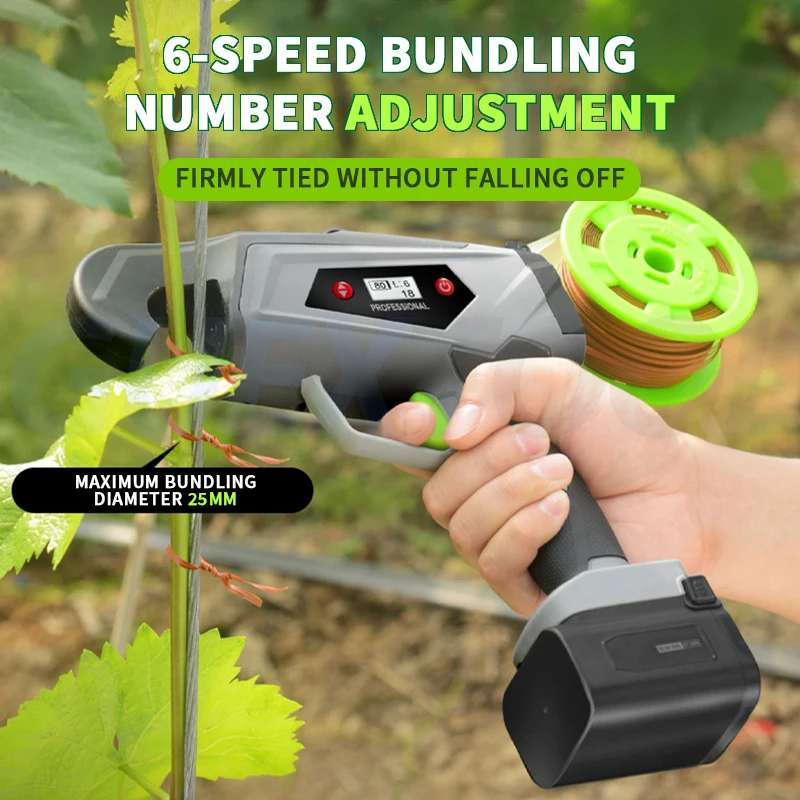 Electric Vine  Grape Vine  Branch Machine Lithium Battery Tying