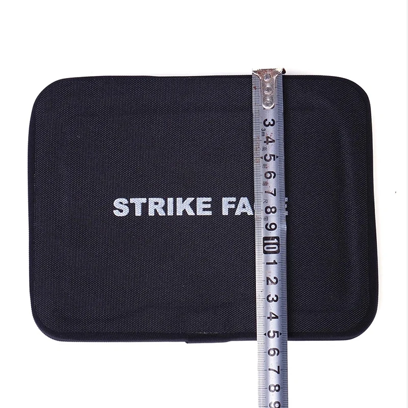 Tactical safety vest protective side panel waist panel protective composite steel plate 6x6 PE+alumina can resist 9mm 44Mag* image 3