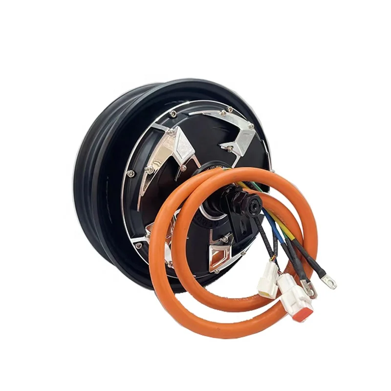 

10 "3000 Вт 50H V4 WP бесщеточный двигатель постоянного тока, подходит для электрических велосипедных скутеров, высокопроизводительная универсальная модель 48 В-96 В