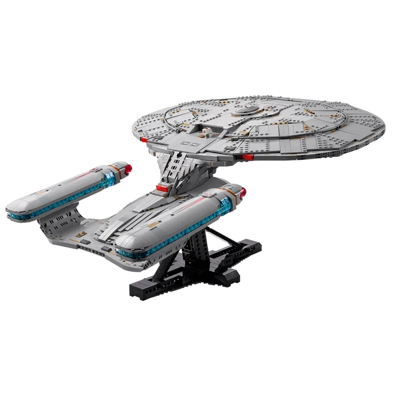 3600 Stuks Star Trek Bouwstenen Space Enterprise Brick Model Speelgoed Compatibel Met Set 10356 Volwassenen Verjaardagscadeaus - afbeelding 2