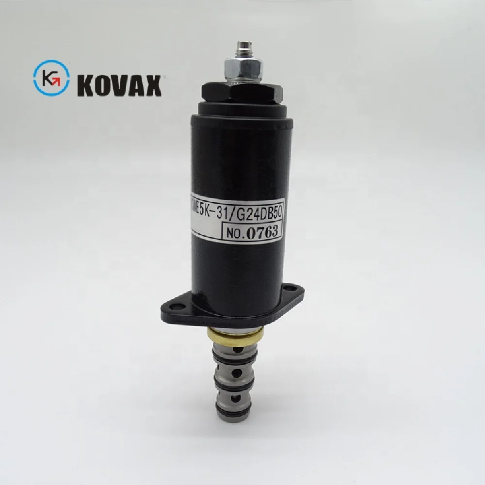 For Kobelco Yn35v00050f1 solenoid valveSK200-8 SK330-8 hydraulic accessories kwe5k-31/g24db50 Excavator