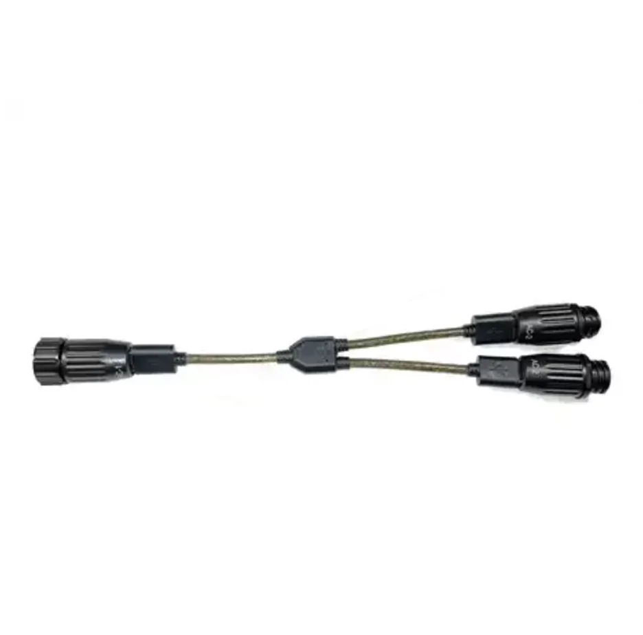كابل Y مشترك مزدوج مقاس 20 سم AIS Pilot Plug Splitter - ملحقات بحرية
