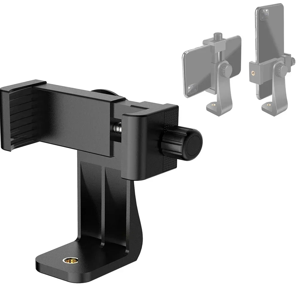 Telefoonhouder Grote draaibare clip Premium kwaliteit kunststof Geschikt voor 2,3 tot 3,3 inch brede montageadapter Mobiele telefoonhouder