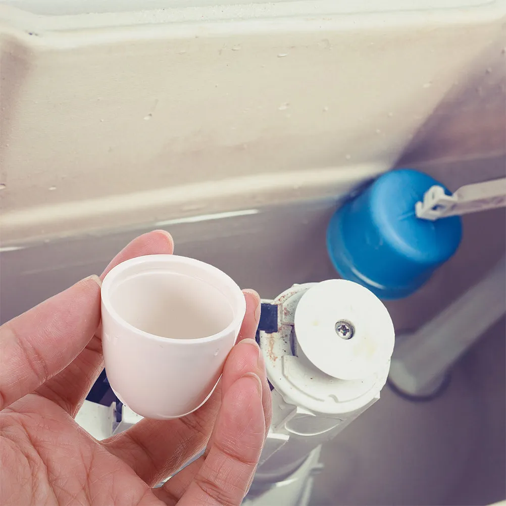 

3Pcs Toilet Bolt Caps Universal Fit Decorative ABS Round Cover for Base Screws Easy Installation White Bathroom Fixture