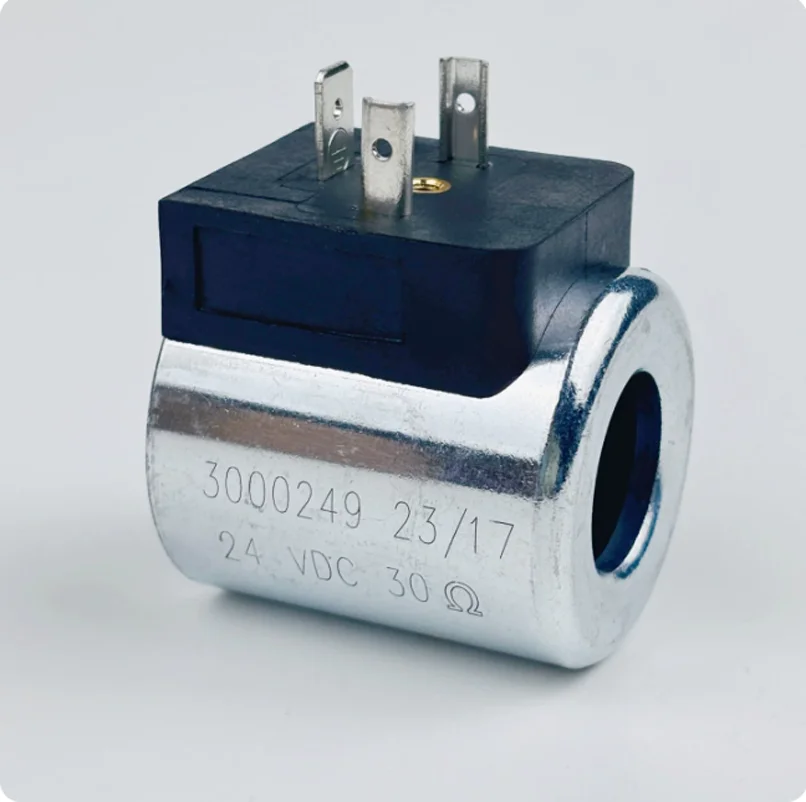 For Hydac Hydraulic Solenoid Coil 3000249 3000489 3002594 DC12 DC24 AC220V Valve Electromagnet Coil Spare Part