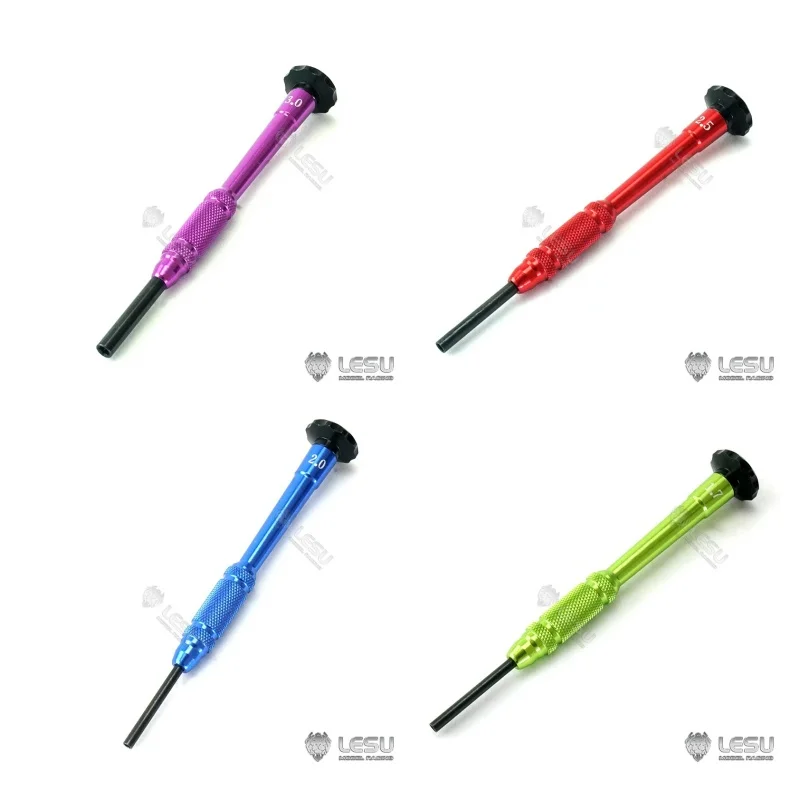 Llave de tornillo hexagonal exterior 1,7 2,0 2,5 3,0 MM manga tuerca herramienta modelo modificado LESU