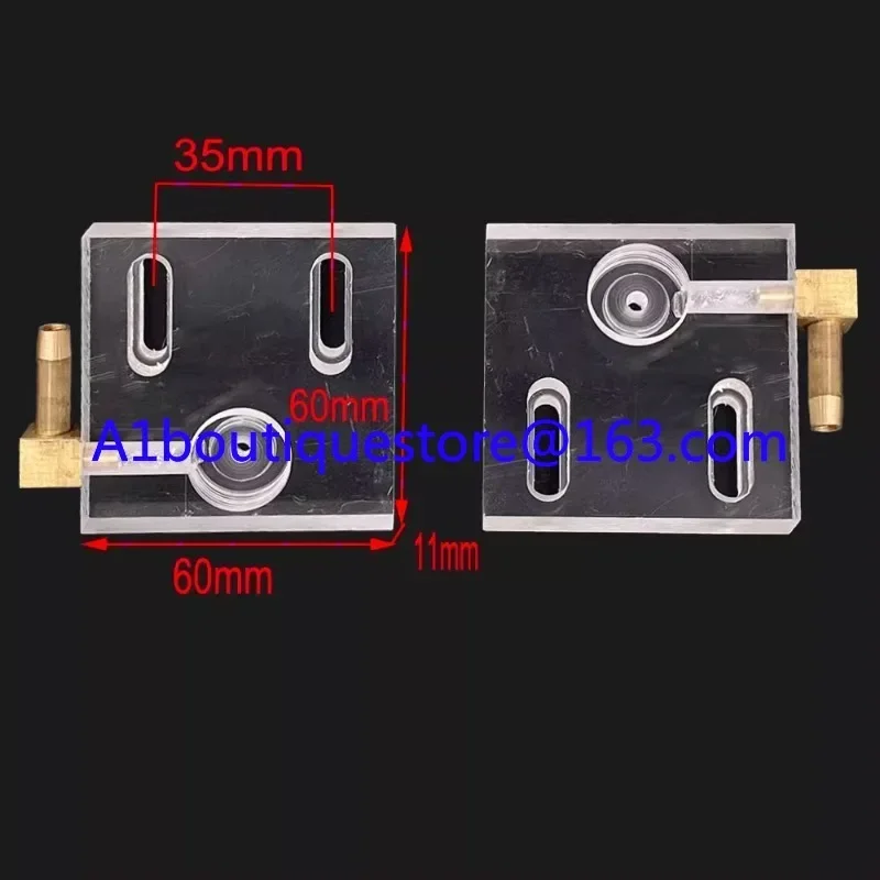 Wire cutting accessories, middle silk eye mask, ruby diamond water nozzle, water plate 0.192 0.195