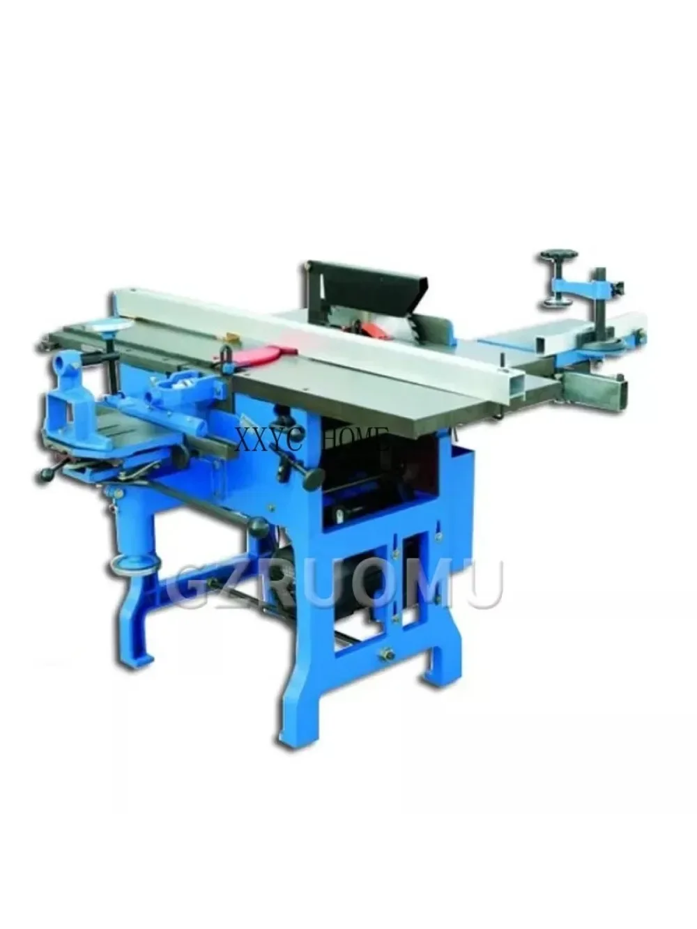 Electric Woodworking Combined Machine Tools Multifunctional Sliding Workbench Wood DIY Combination Planer Table Decoration 2.2KW