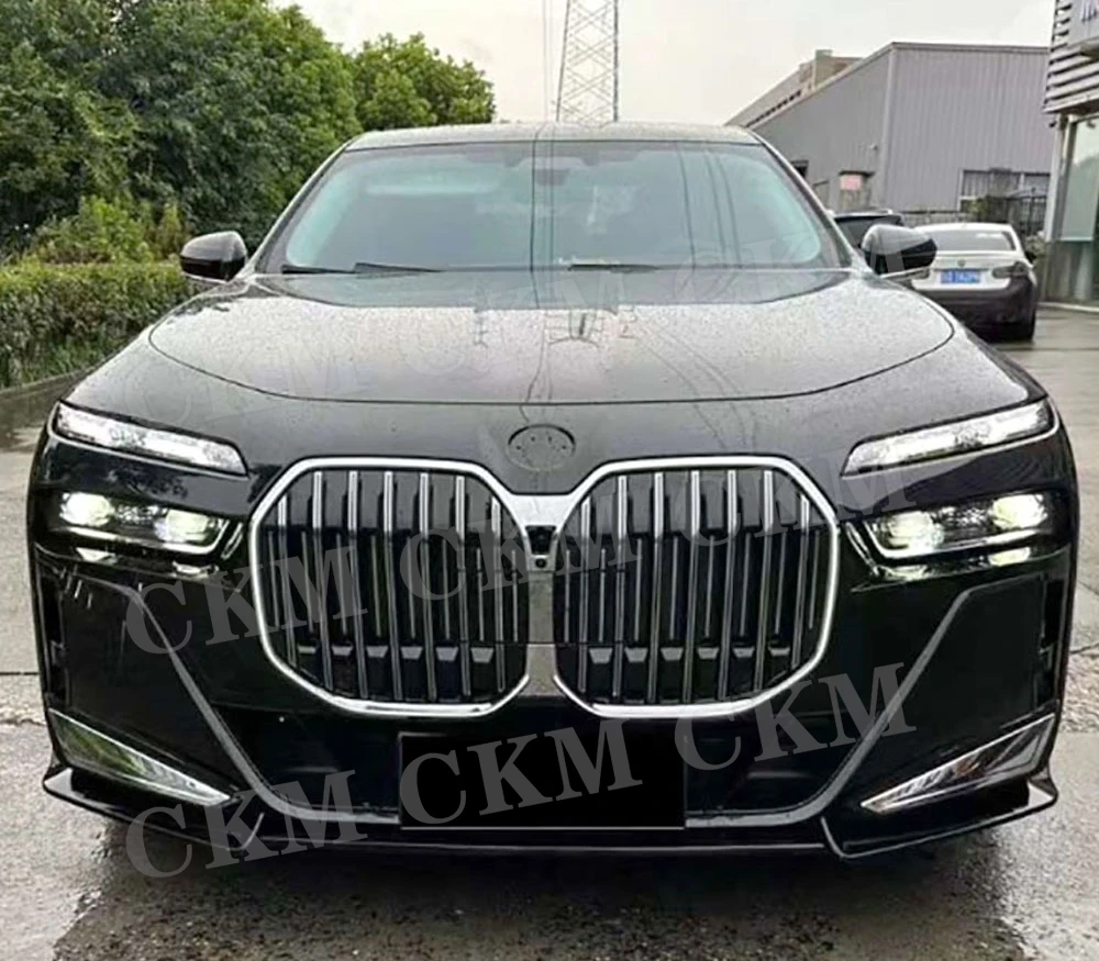 

Для BMW 7 серии G70 Sport 2023 + автомобильные аксессуары, передняя губа, задний бампер, диффузор, насадки на выхлопную трубу, боковые юбки, задний спойлер