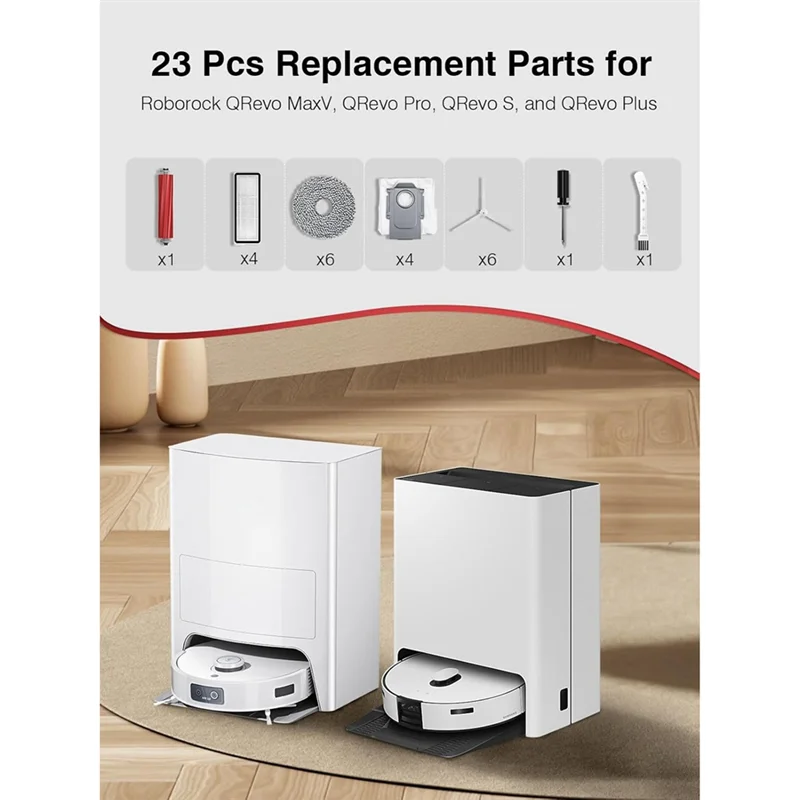 X11A Replacement Parts For Roborock Qrevo Maxv/Qrevo Pro/Qrevo S/Qrevo Plus Robot Vacuum Cleaner Parts