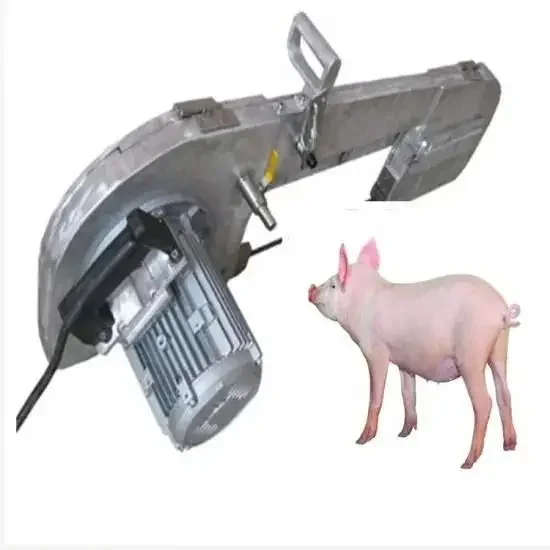 Abattoir Design for Pig Slaughter Line with Animal Slaughtering Machine Half Carcass Band Splitting Saw