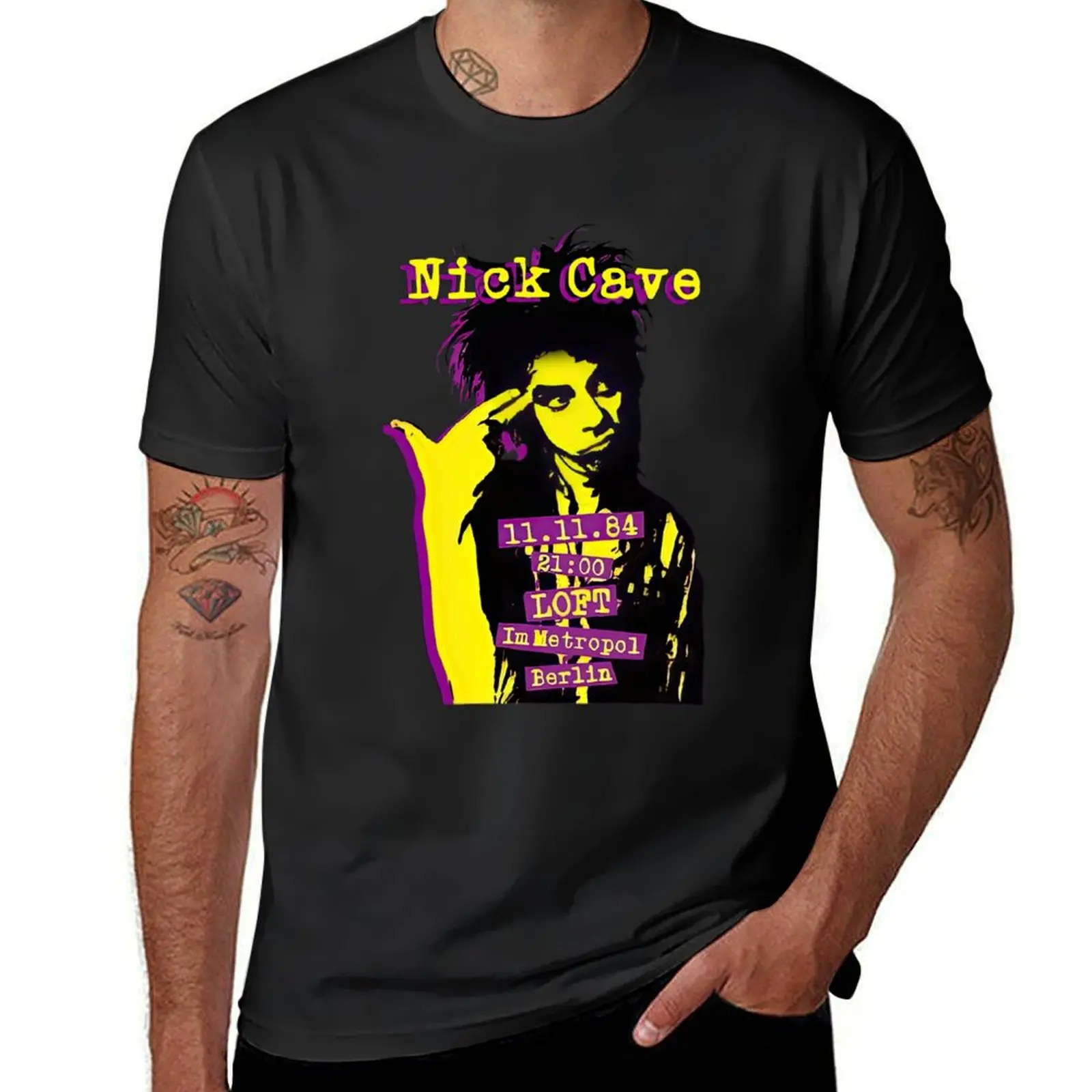 Nick Cave And The Bad Seeds Vintage Album T-Shirt kawaii clothes shirts graphic tees mens champion t shirts