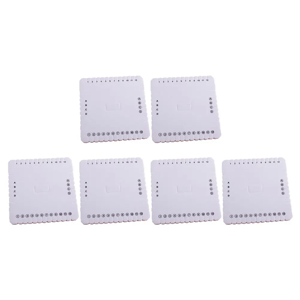 

Набор из 6 квадратных ткацких станков для плетения браслетов, ожерелий, ремней, ремешков для телефонов, шнурков и других поделок своими руками