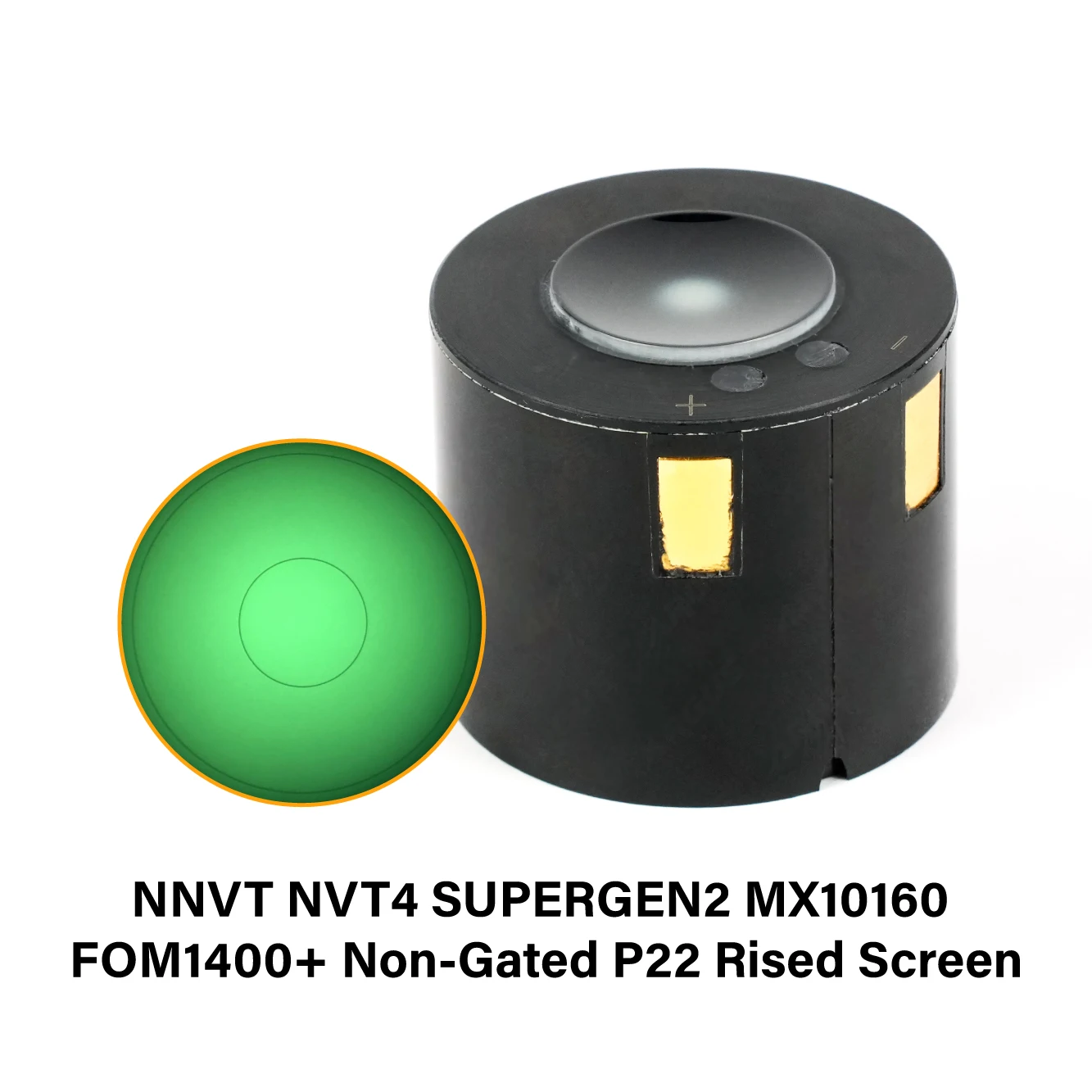 Customization Image intensifier tube NNVT NVT4 GT4864 P22 FOM1400 NOn-GATED Green Phosphor 18MM SMALL ANVIS 10160 STYLE