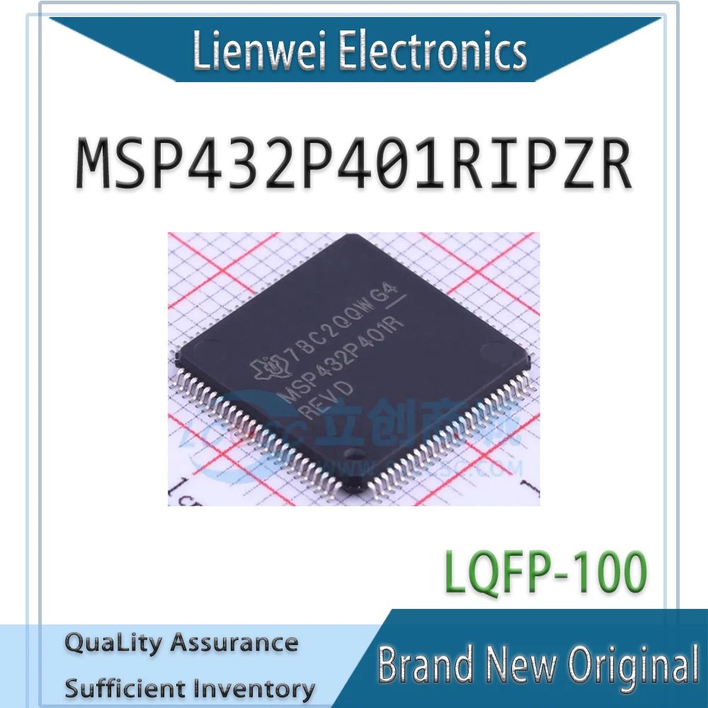 

100% New Original MSP432P401R MSP432P401RIPZR IC MCU Chipset LQFP-100