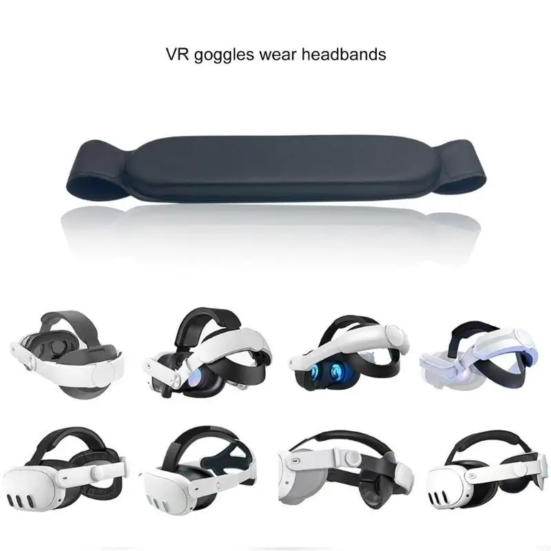 J1HD Advanced Virtual Reality Headband with Stress Relief, Soft PU Sponge for Head Straps
