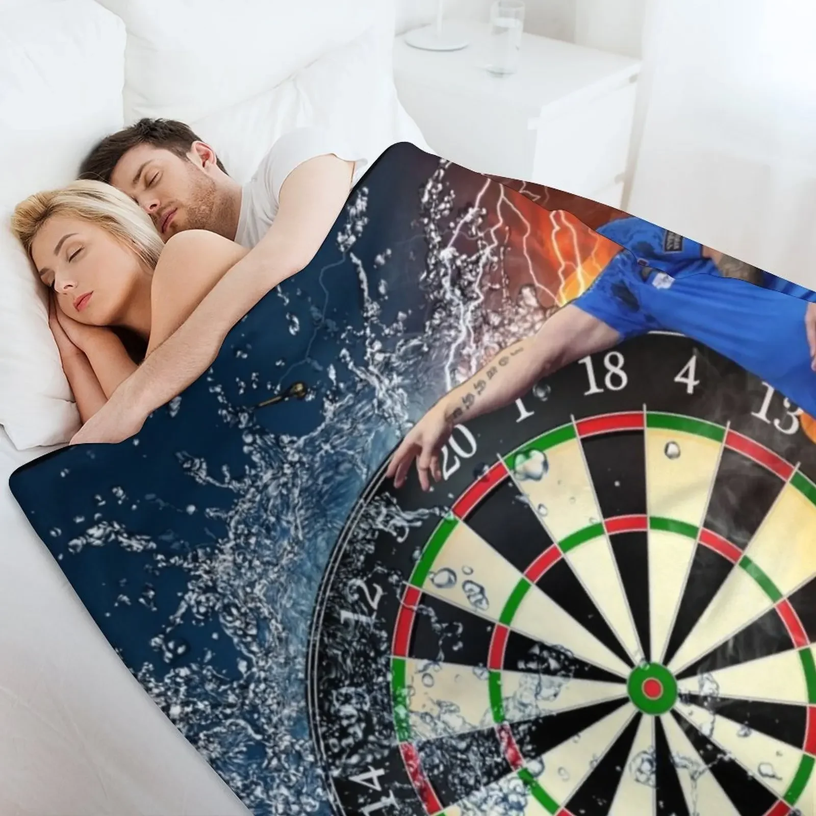 بطانية رمي بيتر رايت سانب بايت هدية شخصية كيس نوم بطانيات تزيين ريتروس