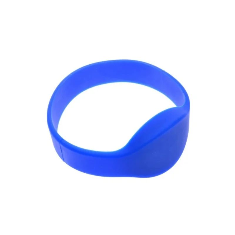 Clássico Silicone RFID Pulseira, Pulseira Relógio, Access Control Cards, 125 kHz, EM4100, TK4100