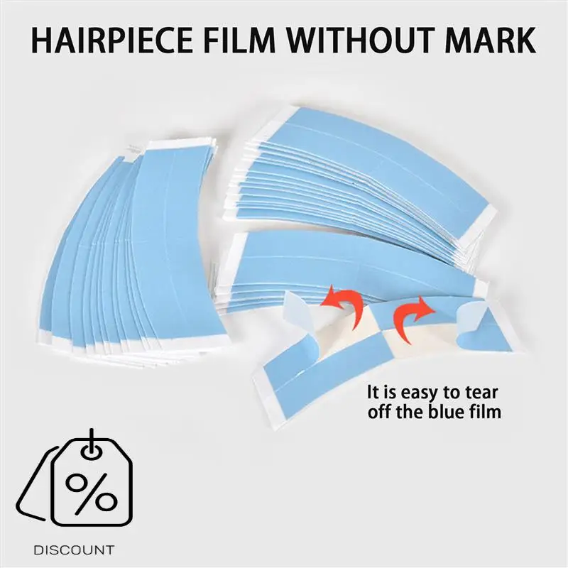 A83G-36Pc/Lot Strong Fixed Wig Double Tape Wig Adhesive Extended Hair Strip Waterproof For Toupee Lace Wig With Slitting Line