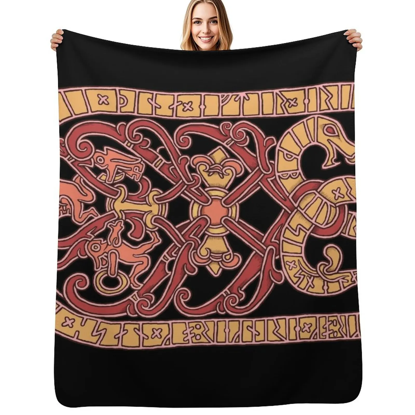 

Stone after a good father Throw Blanket Nap for sofa Decorative Beds anime Blankets