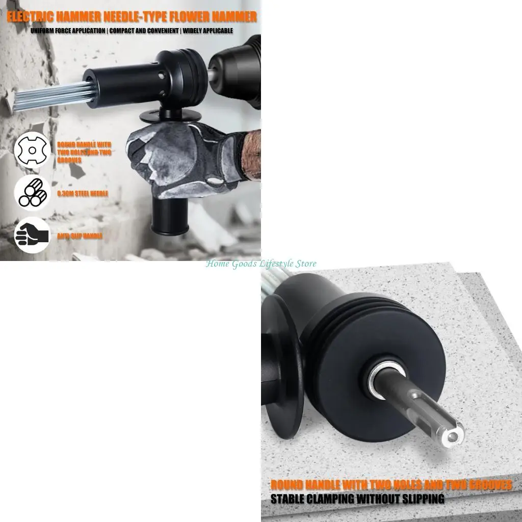 

E74E Цельные игольчатые скалеры для эффективного удаления ржавчины, удаления заусенцев и зачистки бетона. Подходит для Прочный.