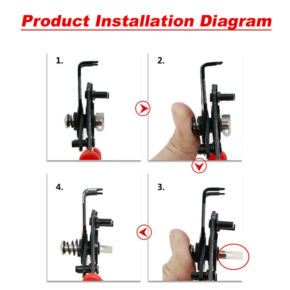 Dobry efekt Proste głowice Części samochodowe Stopień Zakrzywiona głowica Zestaw Szczypce do pierścieni zatrzaskowych Wodoodporne 10-50 mm Akcesoria samochodowe