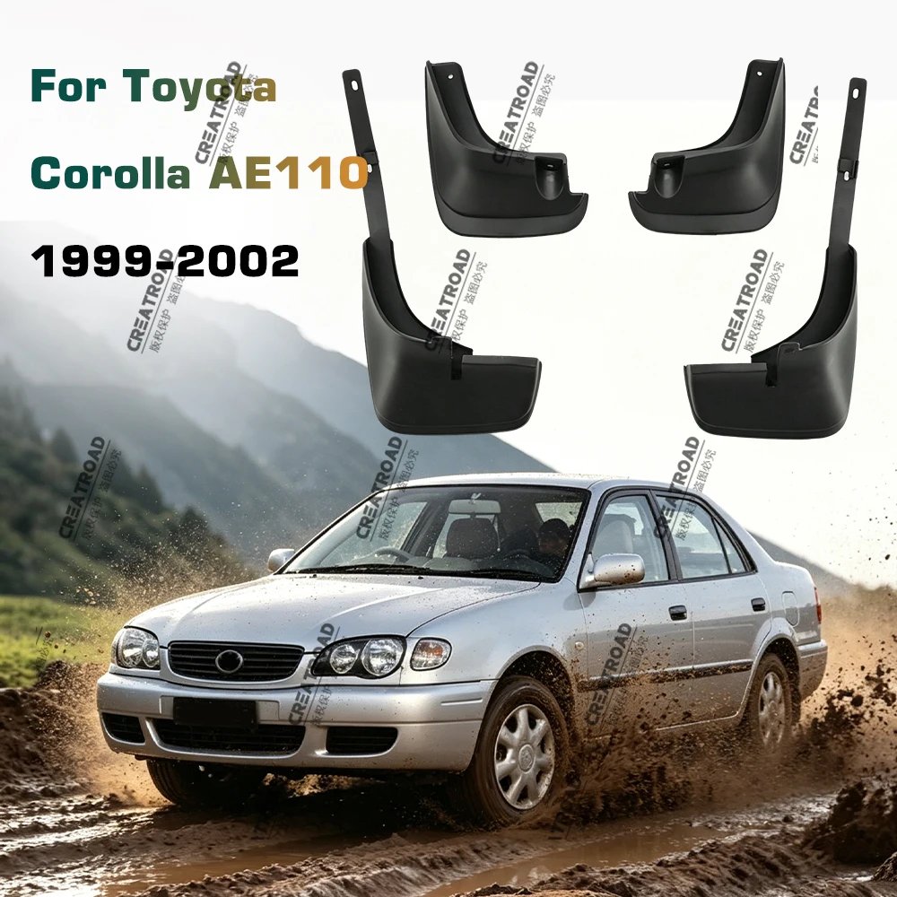 Garde-boue pour Toyota Corolla AE110 1999 2000 2001 2002, garde-boue, accessoires de voiture