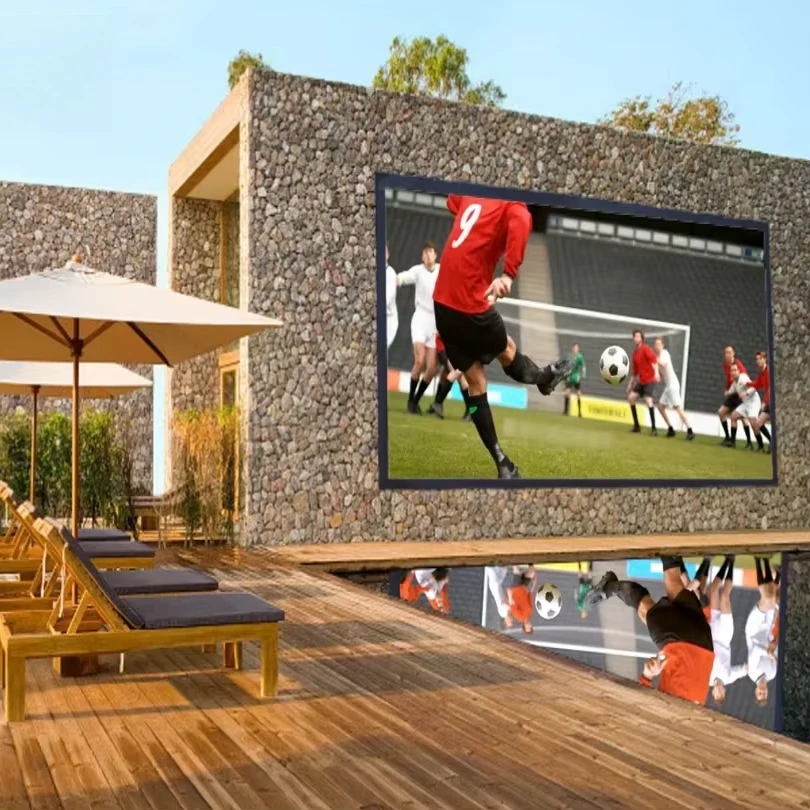 

Swimming Pool Football Games Scoreboard Waterproof Big TV Video Wall Screen Led Display for Indoor Outdoor Movie Pool Party