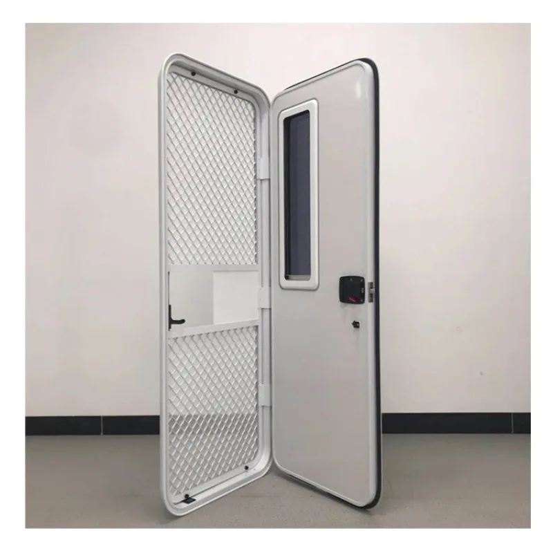 سيارة تخييم من الألومنيوم عالية الجودة 622X1615mm RV باب دخول قافلة وباب المنزل المتنقل #5