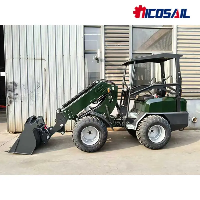 

High-Quality Telescopic 4 Wheel Loader KZL918 for Industrial and Park Environments CE Certified Custom Made