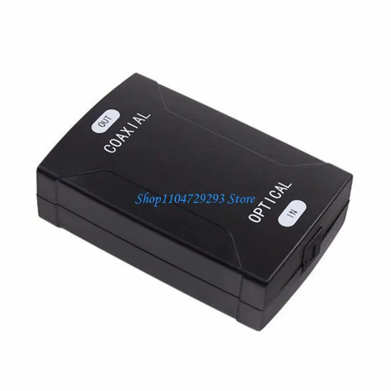Y2GD Coaxial to Optical Digital Converter 24bit/96K High Definition Sampling with Digital Coax Cable
