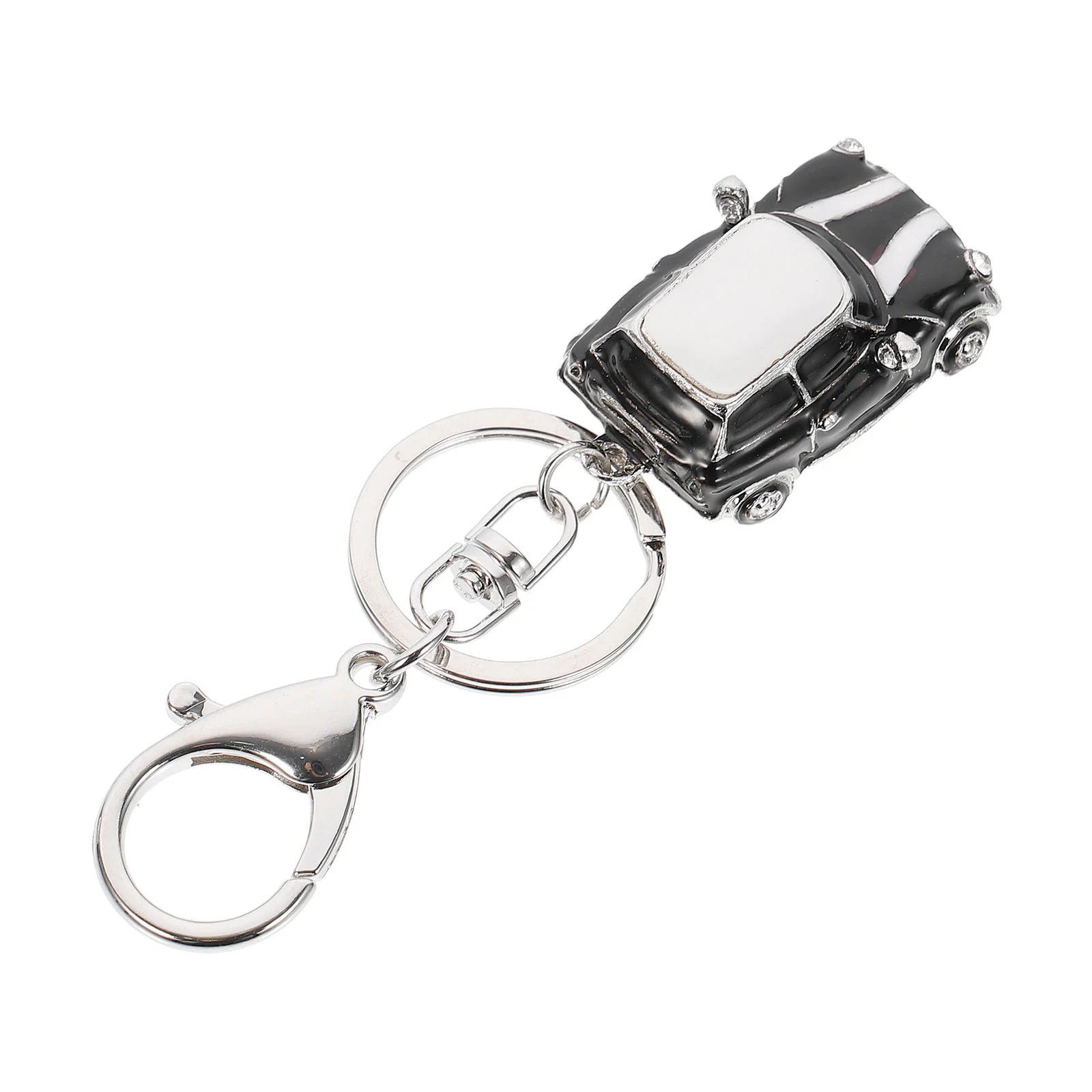 Charm Car Key Chain Women's While Wallet Cute Keychain Aluminum Alloy Mini Hanging Decor