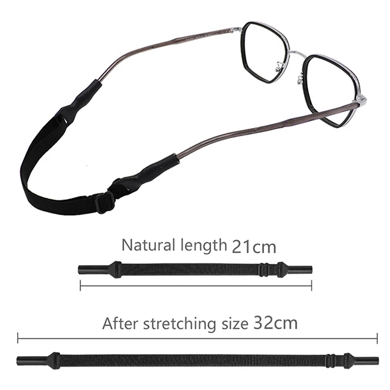 Sports Glasses Non-slip Rope Adjustable Glasses Rope Glasses Fixation Strap Glasses Feet Anti-dislodgement