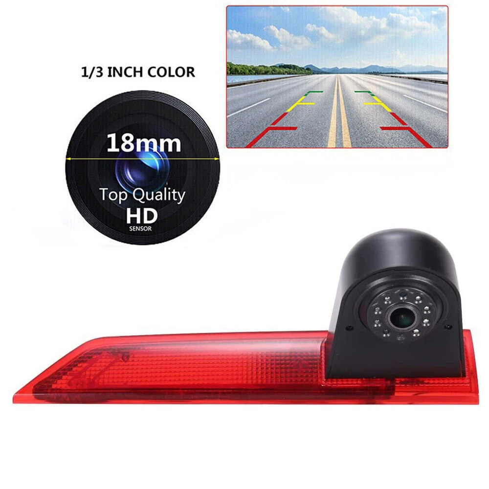 

Car Reverse Camera With 7" 4.3"Monitor Mirror For Ford Transit Custom 2012-2016 MPV SUV Bus Brake Light VAN 3.Bremsleuchte Kombi