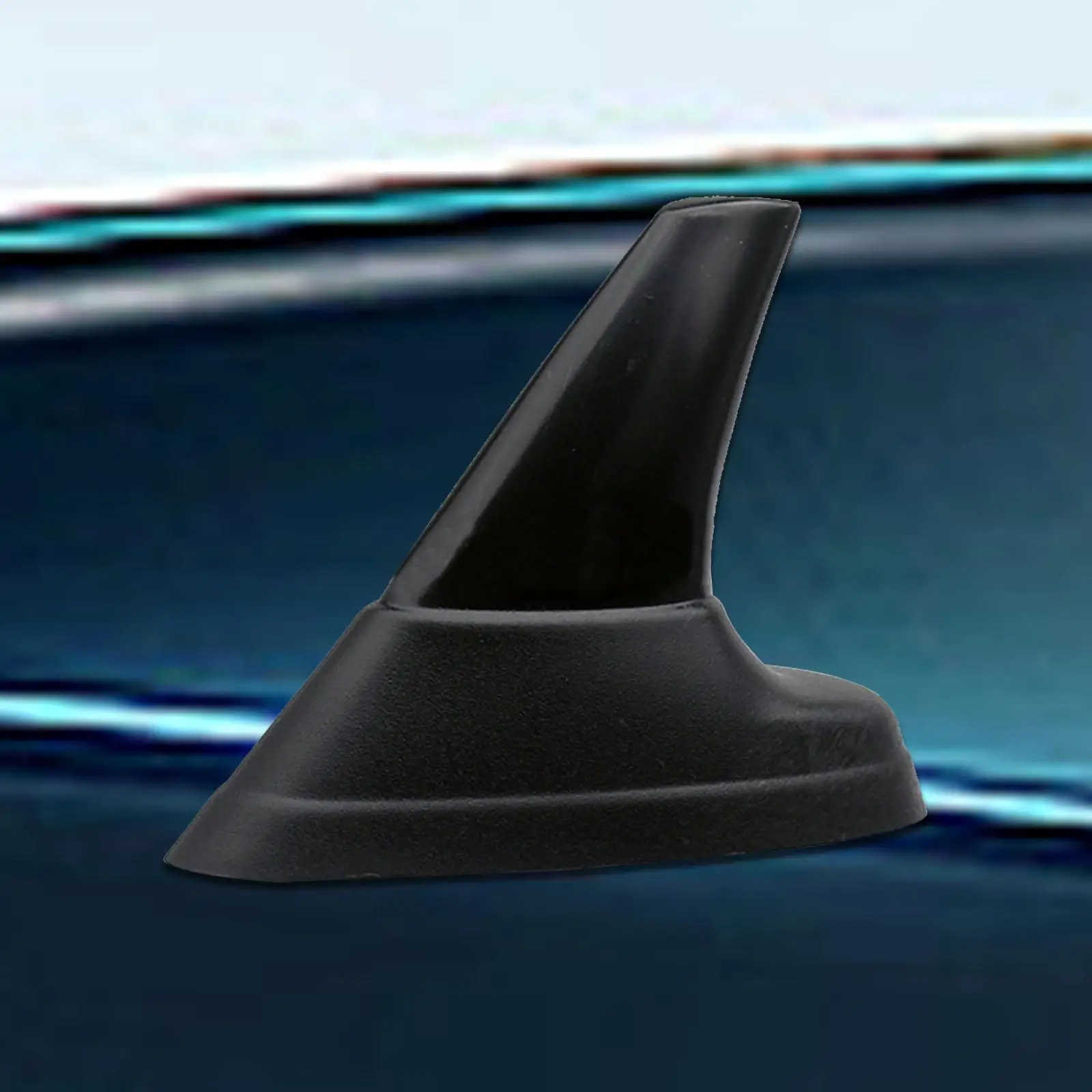Car Shark Fin Shaped antena do telhado com fita adesiva, acessórios de instalação simples, peças de reparação, elegante, 93, 95