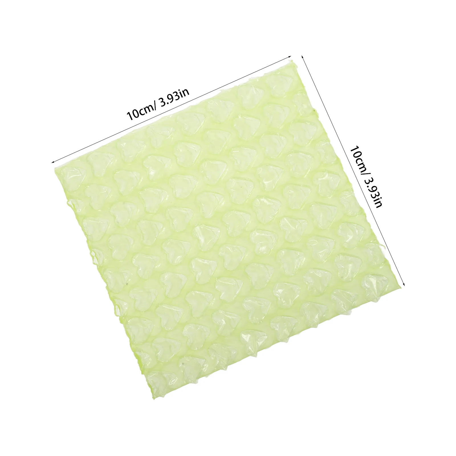 100 قطعة على شكل قلب فقاعة مبطن حقيبة تعزيز امتصاص الصدمات للعناصر الهشة تتحرك المغلفات البريدية حماية الشحن