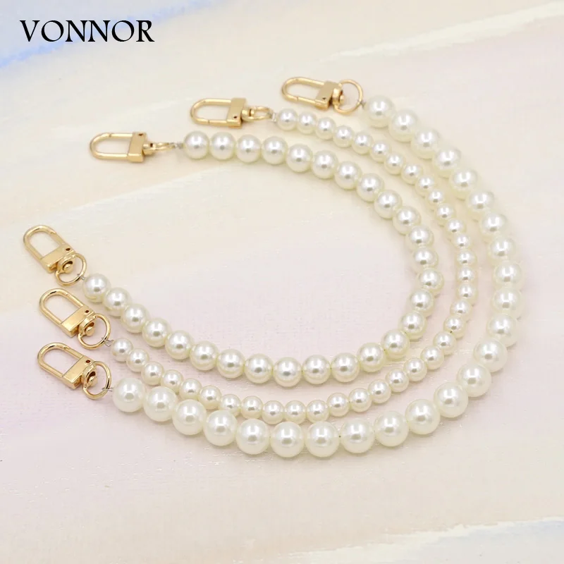 Fashion Mobile Phone Chain Accessories Imitation Pearl Pendant Strap Women Bag Chain Jewelry Telephone Lanyard Female Girl Gifts