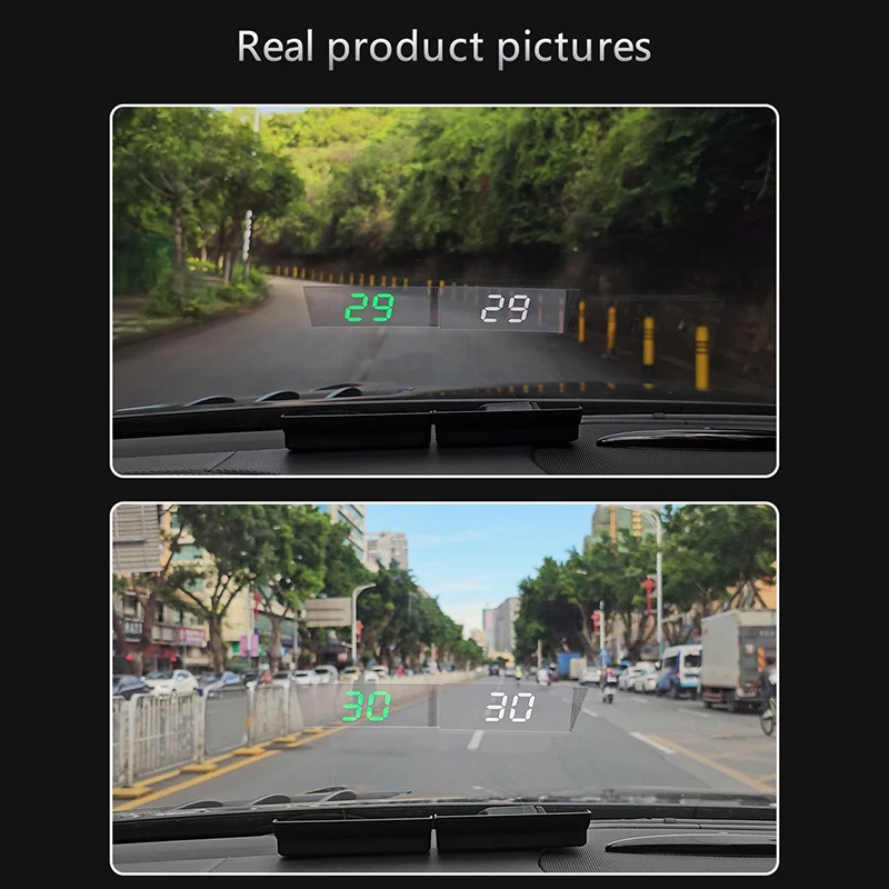 Nuovo Display Head Up per auto V9 HUD esclusivo KMH/MPH Automotive Universal