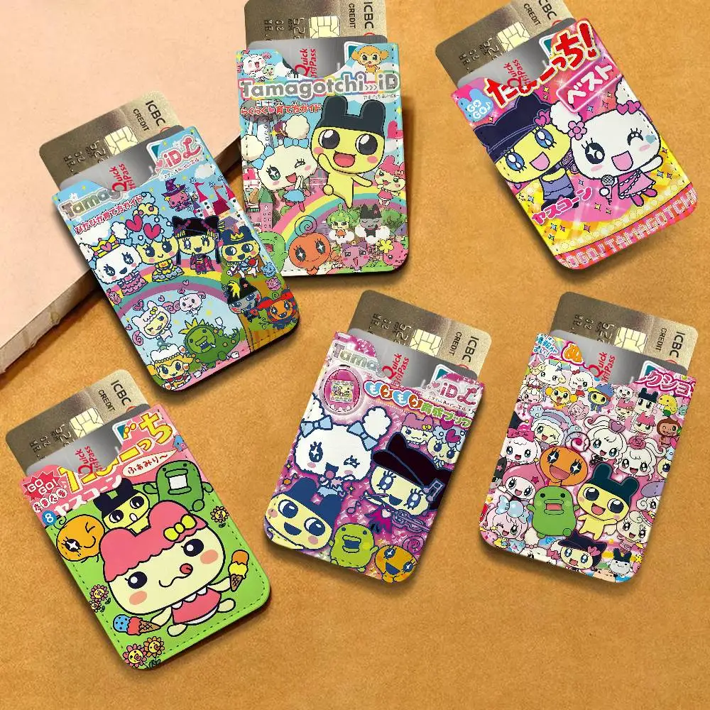 Classic T-Tamagotchi Cut Friend Game Card Protect Credit Bank Card Holder Case Slim Wallet Protector for Men Travel Shopping