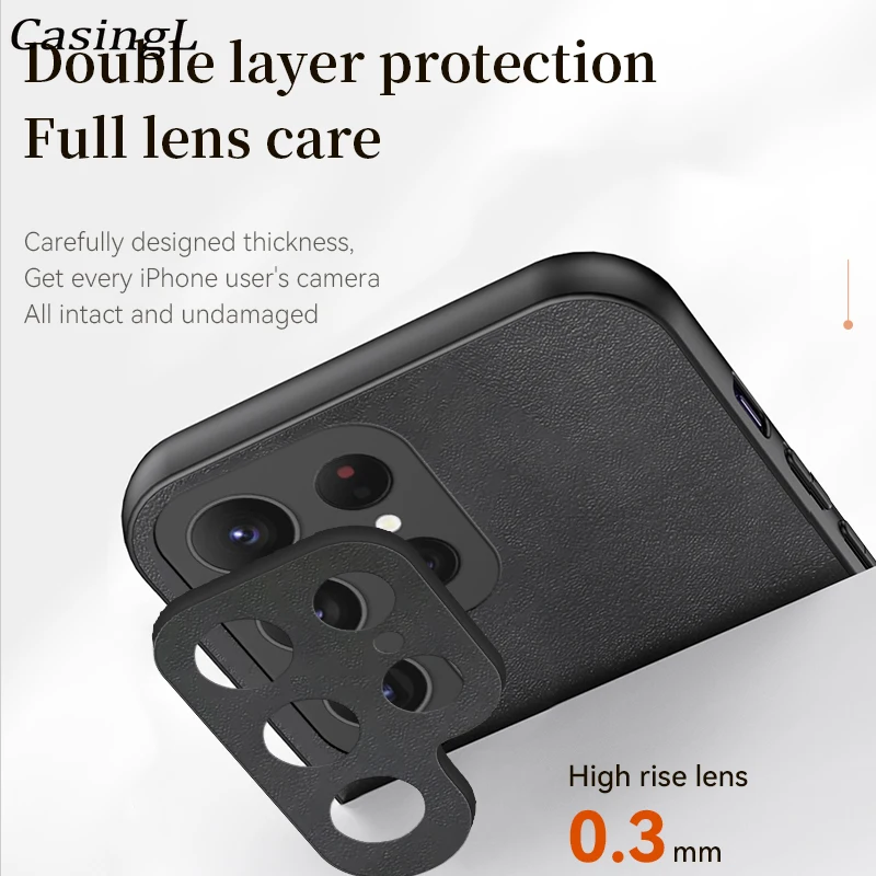 Phone Case For Samsung Galaxy S24 Ultra 5G Retro Ultra-Thin Cashmere Velvet Leather Soft Cover For Samsung S24 Plus + Shell