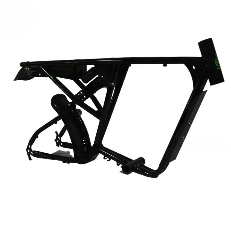48V Full Suspension Fat Tire E Bike Frame 73mm RX MTB Road City Ebike Frame for 500W 750W 1000W Motor Super Enduro Electric view 2
